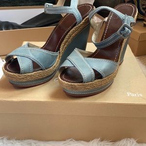 CHRISTIAN LOUBOUTIN
Wedges size 40